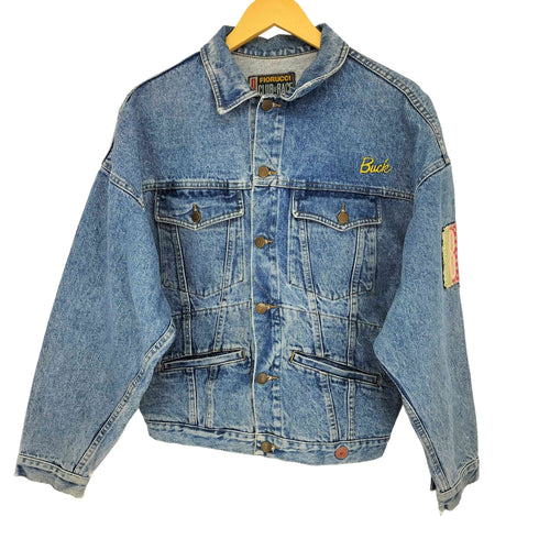 フィオルッチ FIORUCCI ワッペン刺繍 デニム トラッカージャケット メンズ JPN:M